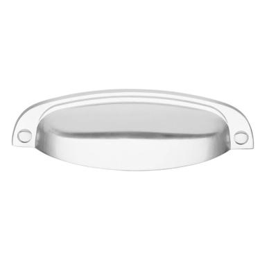 Imagem de Puxador Móveis Concha Provençal Sobrepor 96Mm Escovado Fosco