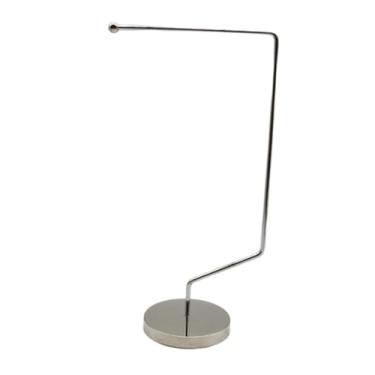 Imagem de Generic Suporte para bandeira de mesa, suporte para bandeira, para banner de mesa, mastro de aço inoxidável para mesa de escritório, festa, reunião,