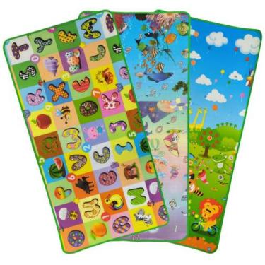 Imagem de Kit 3 Tapete Emborrachado Infantil Antiderrapante Térmico Térmica Tata
