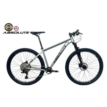 Imagem de Bicicleta Aro 29 Nero 5 Peças Inteira Absolute 12v Garfo Trava K7 11-52 Freio A Disco Hidráulico Cinza Tam.19