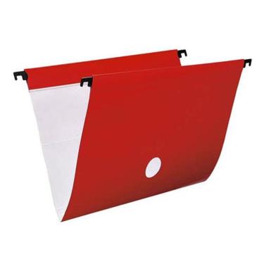 Imagem de Pasta suspensa Delloplus vermelha 0099.U c/6 unidades Dello