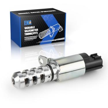 Imagem de ENA Solenoide de sincronismo de válvula variável do motor VVT compatível com Nissan Altima Rogue 2.5L L4 2013 2014 2015 2016 2017 2018 2019 2020 Solenoide de atuador de posição do eixo de comando para
