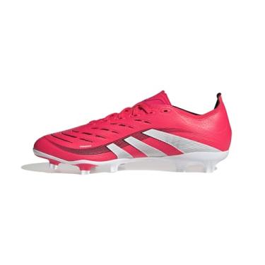 Imagem de Chuteira Adidas Campo Predator League FG/MG Vermelho e Branco - Masculino - 43 - Vermelho
