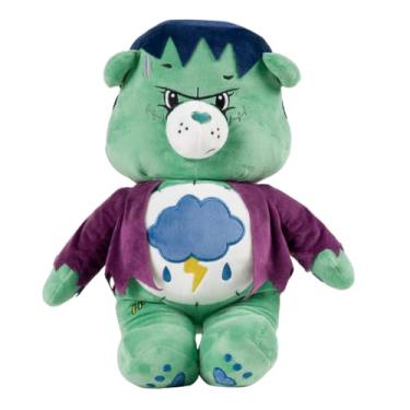 Imagem de Care Bears x Universal Monsters Grumpy Bear Frankenstein Monsters Halloween Bedding Super Soft Cozy Decorative Cuddle Pillow, (Officially Licensed Product) by Franco Collectibles