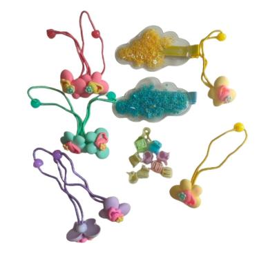 Imagem de Kit 20 Presilhas Xuxinha Tic Tac Infantil Cabelo Color