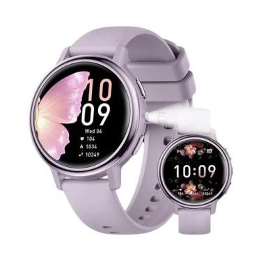 Imagem de Relógio Inteligente AMOLED Bluetooth Feminino Com Monitoramento De Saú
