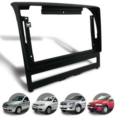 Imagem de Moldura Preta 9 Pol Palio Siena Weekend Strada 2008 A 2012 - Permak