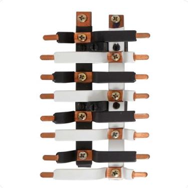 Imagem de Barramento Central Bifásico Isolado Padrão Cemar 100A para 16 Circuito