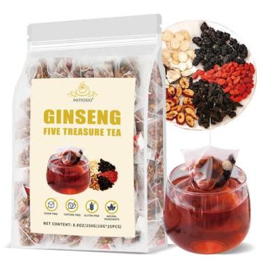 Imagem de Chá Patiosio Ginseng Five Treasures Kidney Cleanse 250g