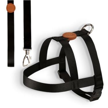 Imagem de Toh Conjunto Peitoral Tradicional E Guia Preto Gg