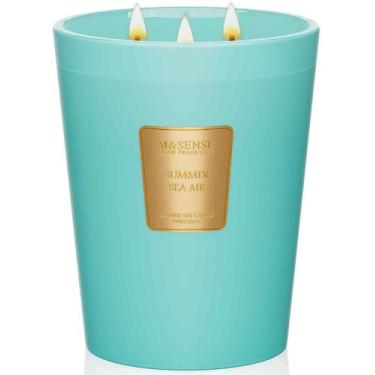 Imagem de Vela perfumada M&SENSE Summer Sea Air 990g 150h 3 Wick