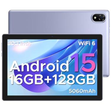 Imagem de DOOGEE Tablet U10 Android 15 【2025 novo】 Tablet de 10 polegadas, expansão de 16 GB + 128 GB/2 TB, tablets para jogos Quad Core de 2,0 GHz com tela sensível ao toque IPS HD 1280 x 800, WiFi 6/5060mAh