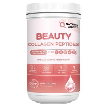 Imagem de Peptídeos de colágeno em pó NATURE TARGET Multi 500g