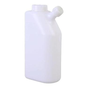 Imagem de Fenteer Garrafa de óleo para tanque de combustível, substituição, tanque de óleo para roçadeira para mochila de aparador, Pote de Mistura de 1l