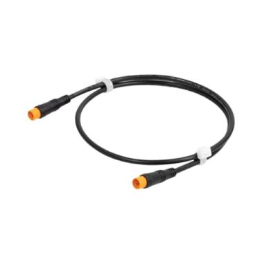 Imagem de Zxpjkyu Cabo de Extensão para Bicicleta Elétrica, Conector à Prova D'água, Substituição Direta para Componentes de Bicicleta Elétrica, Macho