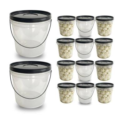 Imagem de Balde 3.2L Para Lavar Roupa - 12 Pçs
