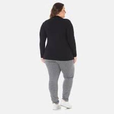 Imagem de Camiseta 2 pele plussize - kgente, Preto, g2