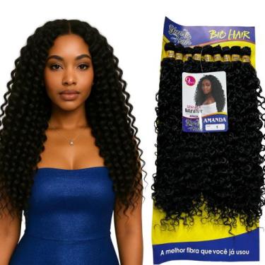 Imagem de Cabelo Cacheado Yan Hair Amanda Fibra Proteína - Entrelace - bbless, P