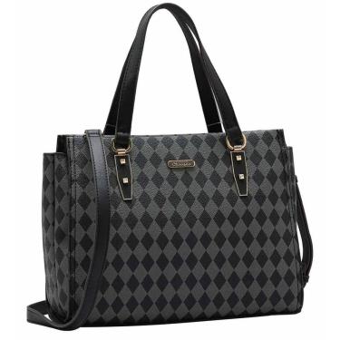 Imagem de Bolsa Feminina De Mão Geométrica Elegante Chic Chenson