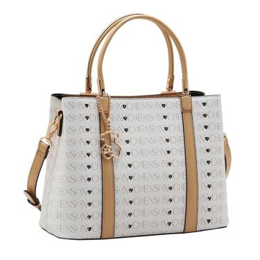 Imagem de Bolsa Feminina Coração Transversal Ursinho Strass Chenson