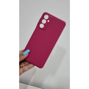 Imagem de Capa Capinha Aveludada + Película 3D Para Samsung A05s A06 A07 A15 A16