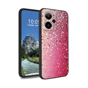 Imagem de DIGTIALL Capa de TPU para AT&T Motivate Pro 5G/Cricket Outlast 5G 2024 Slim Black Soft TPU Silicone à prova de choque antiderrapante Capa protetora adequada para mulheres e homens para Motivate Pro 5G