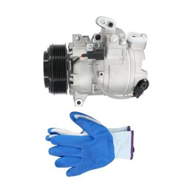 Imagem de DriveFix Compressor A/C de ar condicionado 3,7L com embreagem para Infiniti EX35 FX35 G37 Q70 Q70L QX50 QX70 Nissan 370Z 2009-2019