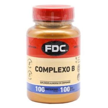 Imagem de Suplemento Alimentar em Comprimidos FDC – Complexo B 100 Caps-Unissex