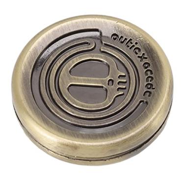 Imagem de Domary Devil Magnetic Push Slider Stress Relief Toy Pequeno Compacto, ótimo para TDAH, Autismo, Polegar Giratório, Coleção Artesanal de Presentes, Portátil, Leve, Brinquedo de Ponta