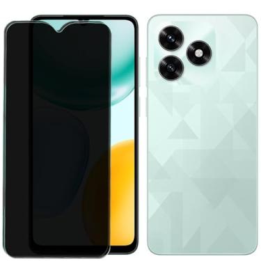 Imagem de NEOYUKL Protetor de tela de privacidade para Honor Play10A [6,74 polegadas], [filme anti-espião], resistente a arranhões, fácil instalação [2 unidades]