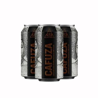 Imagem de Pack 3 Cervejas Dogma Cafuza Lata 350ml