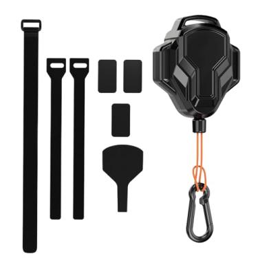 Imagem de Alça de reboque de bicicleta 2,5 m Auto-retrátil - Alça elástica para ciclismo | Cinto para todas as estações para família, recreativo, acampamento, ao ar livre, grupo, ciclismo, trilha, parque