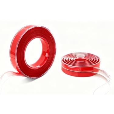 Imagem de Fita Adesiva Protetor de Quina Borda Silicone Móveis Mesas cantos Quina Anti-impacto(2UN-4M (2M Cada))