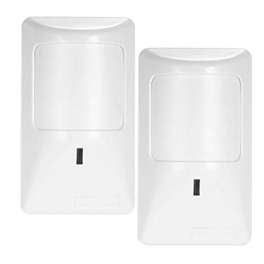 Imagem de Sensor de Movimento PIR Anti-Pet com Fio Alarme Detector Duplo Imune a Pets para Segurança Contra Intrusos Residencial