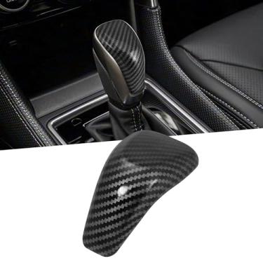 Imagem de TOMALL Capa de manípulo de mudança de marchas de carro compatível com Subaru Forester/XV Crosstrek (2019-2021) Acabamento do painel de câmbio para Impreza (2017-2021) Outback (2020-2021) Capa de