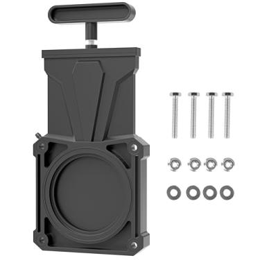 Imagem de MaxWorks Substituição de portão de válvula de resíduos RV 51171 – ABS e aço inoxidável – com parafusos – serve para todas as válvulas padrão de 7,6 cm