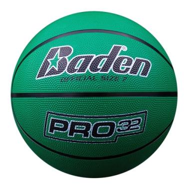 Imagem de Baden | Pro32 | Basquete de borracha durável interno/externo (verde, 75 cm)