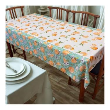 Imagem de Toalha para Mesa 6 Lugares 2,00 x 1,40cm Tecido Oxford Retangular Fácil de Limpar (Modelo - 19)
