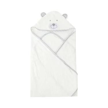 Imagem de Toalha De Banho Unissex Para Bebê Recém-Nascido Com Capuz, Cobertor In