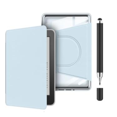 Imagem de Akacy Capa protetora dobrável com rotação de 360 graus para Kindle Paperwhite 6,8 (Geração 2021, números de modelo M2L3EK), capa leve (5)