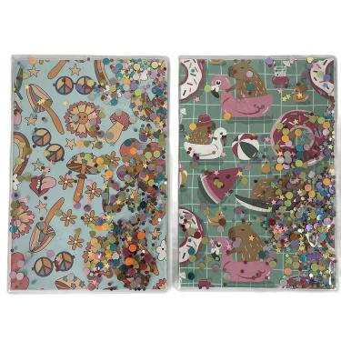 Imagem de Caderno Capa em PVC 80 Folhas 14,6x21,5cm Sortido School Basics