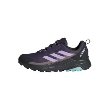 Imagem de adidas Tênis de caminhada feminino Terrex Anylander, Aurora Plum/Powder Plum/Trace Brown, 36