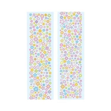 Imagem de Fita Adesiva Decorativa Washi Tape Estrela Brilhante Para Natal, Adesi