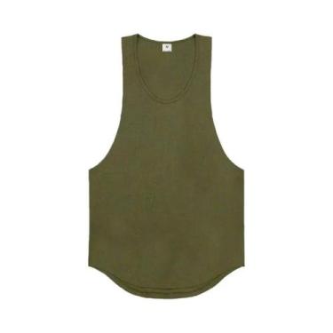 Imagem de Camiseta Sem Mangas De Algodão Respirável Para Homens, Top De Treino D