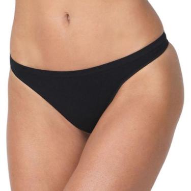 Imagem de Kit 5 Calcinhas Tanga Fio Dental Microfibra Lingerie Sexy - Mi Amore, 