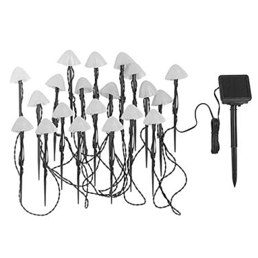Imagem de Luzes de Cadeia Solar Jardim Lâmpada Cogumelo LED com 8 Modos Iluminação Carregamento Automático Controle Inteligente Luz para Decoração Festa Casamen