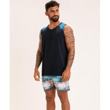 Imagem de Regata Dry Fit Recortes - APNEIA, Preto, M