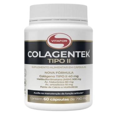 Imagem de Colagentek II Colágeno Vitafor 60 Cápsulas