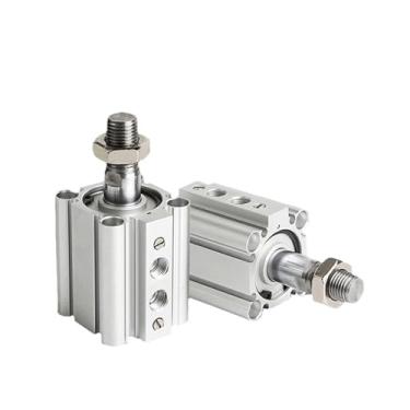 Imagem de Cilindro de almofada de ar fino buffering RDQB20-15 RDQB25-20 RDQB32-25 RDQB40-30 RDQB50-40 RDQB63-50 RDQB80-75 RDQB100-100(RDQB322 )