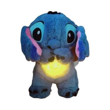 Imagem de Boneca De Pelúcia Rosa Disney Lilo&Stitch Brinquedo Calmante Para Bebê